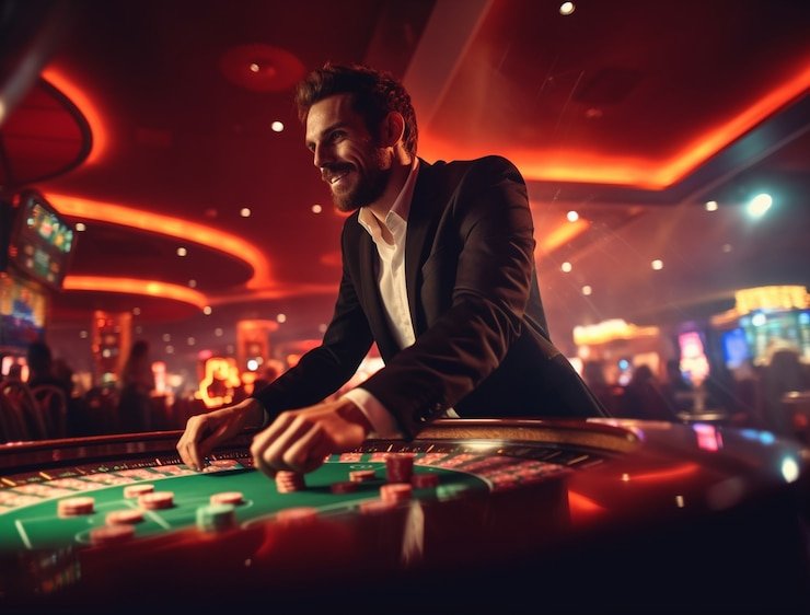 Meja Baccarat Asia Gaming dengan statistik kartu di megawah88